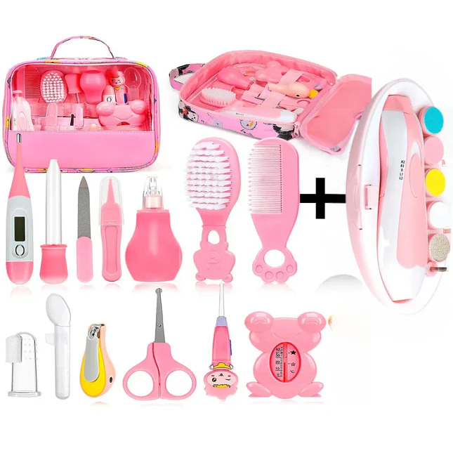 Kit de Higiene para Bebé + Pulidor con Accesorios de Cuidado y Estuche 3
