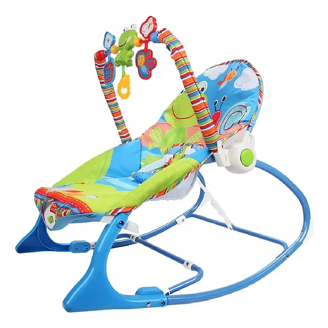 Silla Mecedora para Bebé Cómoda y Portátil 2