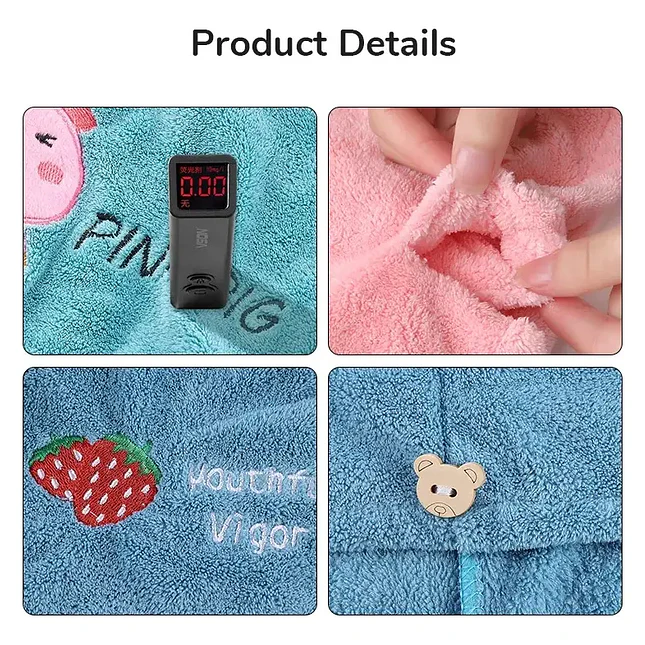 Toalla de Microfibra para Cabello Fruticas 3