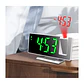 Reloj Despertador Digital con Proyección 180° - Miniatura 4