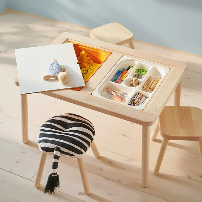 Mesa Sensorial Infantil con Almacenamiento 3