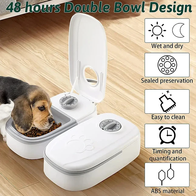 Comedero Automático para Mascotas con Temporizador 2