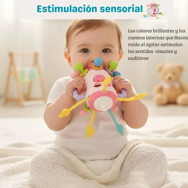 Juguete Mordedor para Bebé Tipo Tetero 3