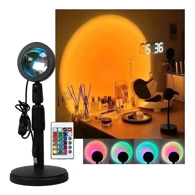 Lámpara Proyector de Atardecer LED 3