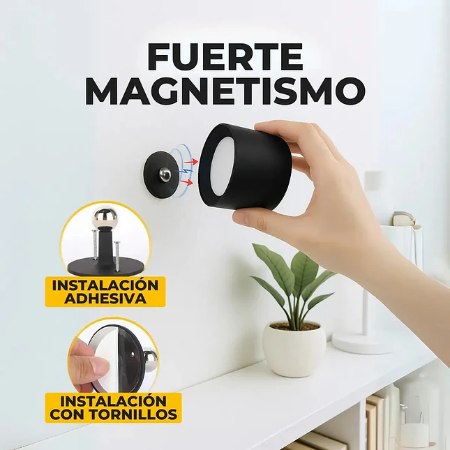 Lámpara LED de Pared Recargable 3