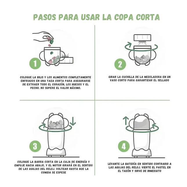 Procesador de Alimentos Baby Bullet para Bebé 4