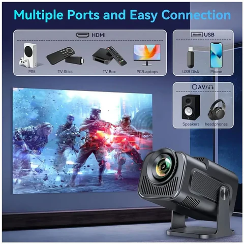 Proyector Smart HY320 Android 13 Full HD 1080P