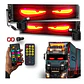 Letrero LED Programable Tipo Ojos para Camión 133 × 19.2 cm - Miniatura 2