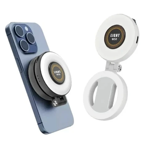 Luz Magnética para Selfie W50 LED Recargable