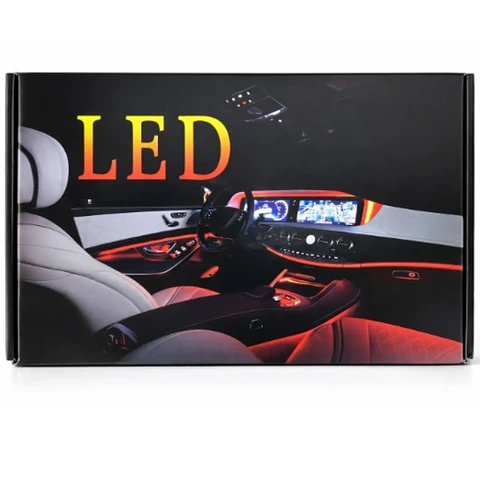 Tiras de Luces LED RGB para Coche con Control Remoto
