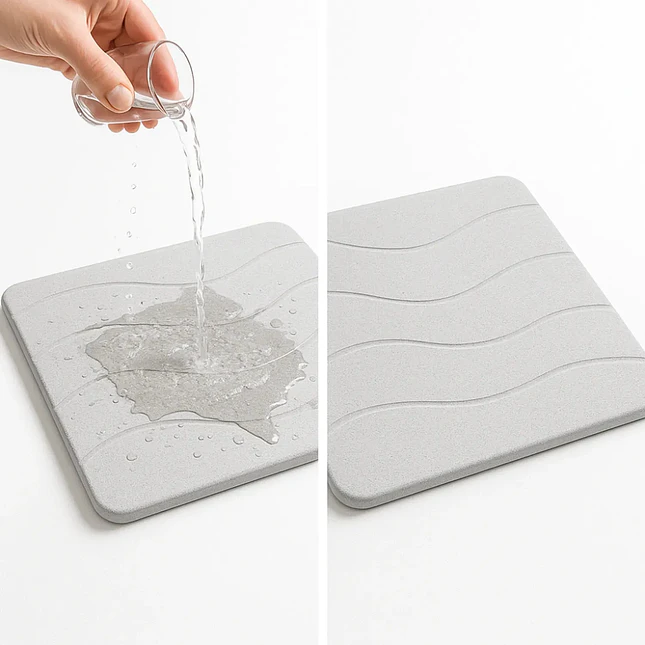 Tapete de Piedra Absorbente VOPEAK 60 × 40 cm 4