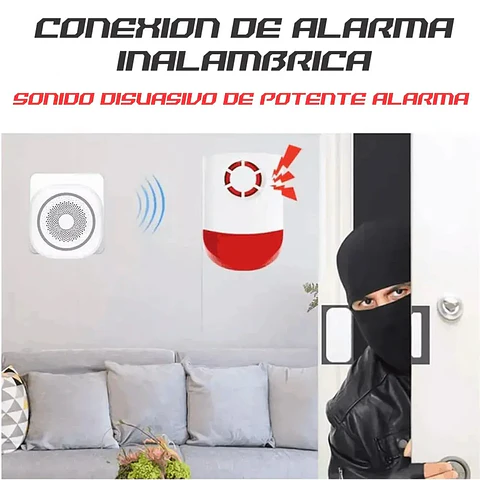 Kit de Alarma WiFi Tuya Smart para Hogar y Negocio