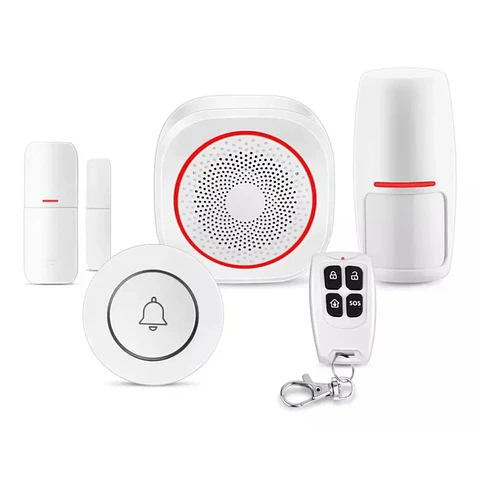 Kit de Alarma WiFi Tuya Smart para Hogar y Negocio