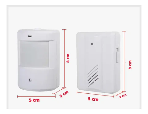 Timbre Inalámbrico con Sensor de Movimiento 400 Pies