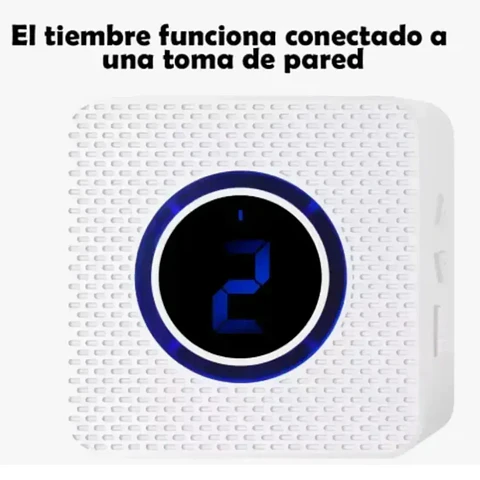 Timbre Inteligente con Sensor de Movimiento WiFi Tuya Smart