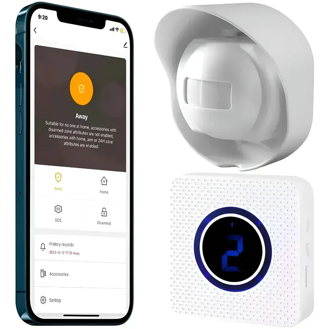Timbre Inteligente con Sensor de Movimiento WiFi Tuya Smart 3