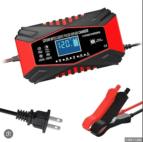 Cargador Inteligente de Baterías 12V/24V