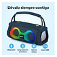 Parlante Portátil KP-812 Bluetooth 10W con Luces LED - Miniatura 6