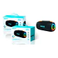 Parlante Portátil Okop KP-815 Bluetooth 10W con Luces LED - Miniatura 1