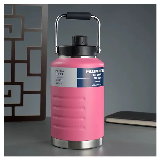Termo Camping 2000 ml de Acero Inoxidable 2