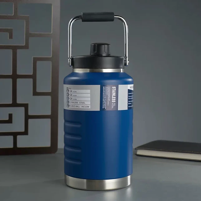 Termo Camping 2000 ml de Acero Inoxidable 3