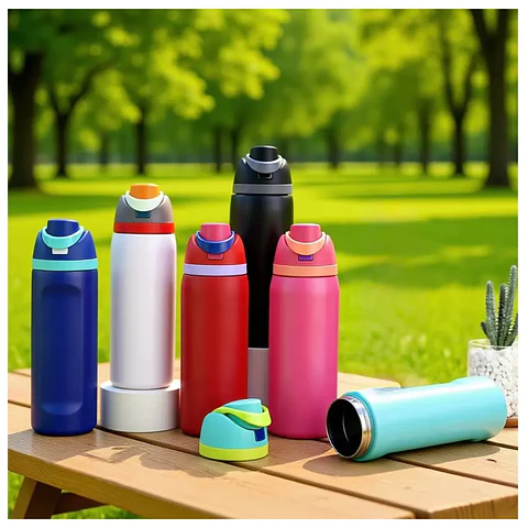 Termo Deportivo FreeSip 1000 ml de Acero Inoxidable