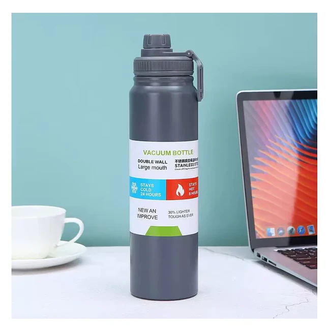 Termo Deportivo Térmico 800 ml con Filtro 5