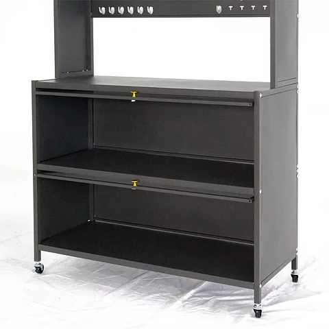 Organizador de Cocina Metálico Multiusos con Puertas