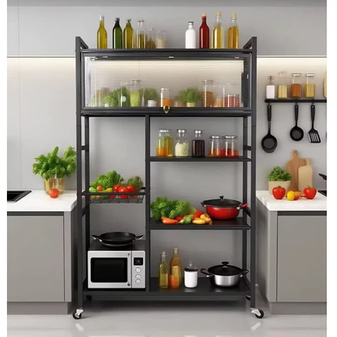 Estante Organizador de Cocina Metálico Multifuncional