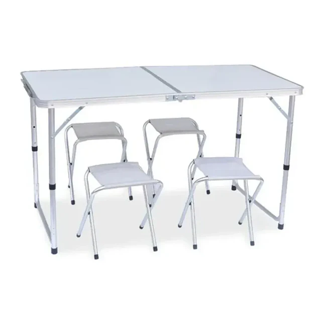 Mesa Plegable para Camping con 4 Sillas 6