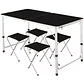 Mesa Plegable para Camping con 4 Sillas - Miniatura 2