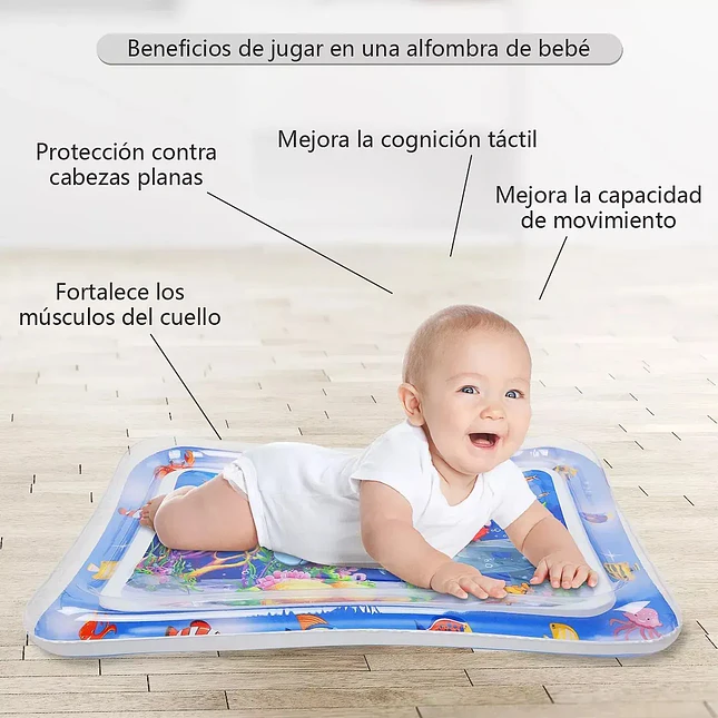 Tapete Inflable de Agua para Bebé – Estimulación Sensorial 4