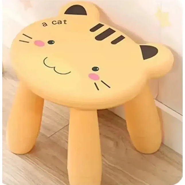 Taburete Infantil de Plástico con Diseños de Animales 6