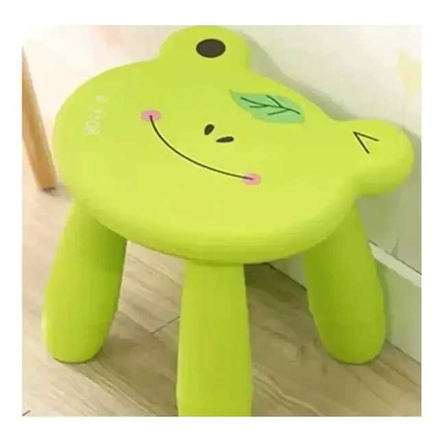 Taburete Infantil de Plástico con Diseños de Animales 8