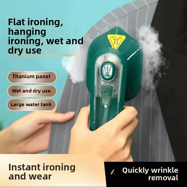 Mini Plancha Viajera a Vapor Portátil para Ropa 3