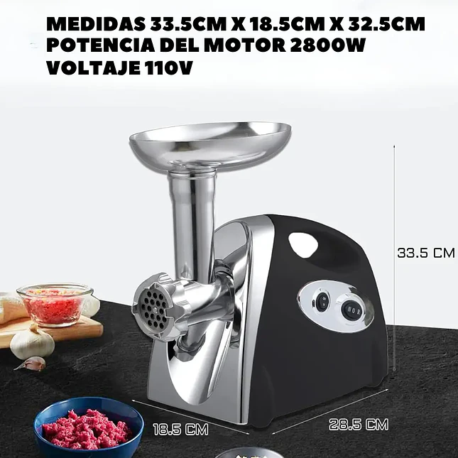 Molino Eléctrico Multifuncional SwissHome para Café y Especias 3