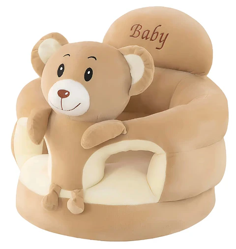 Sillón Asiento para Bebé con Diseño de Animal y Cojín Suave