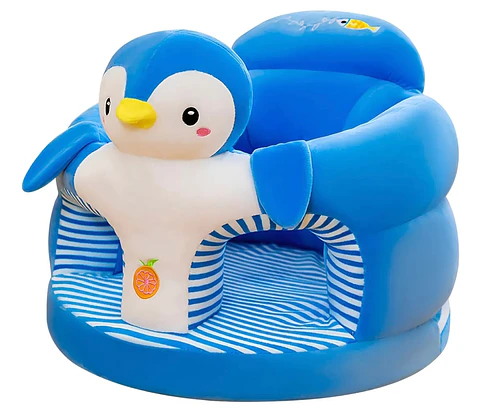 Sillón Asiento para Bebé con Diseño de Animal y Cojín Suave