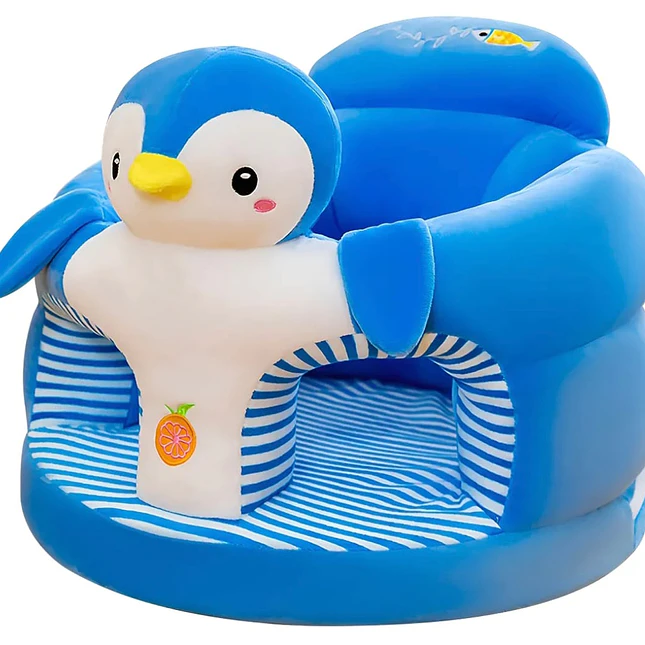 Sillón Asiento para Bebé con Diseño de Animal y Cojín Suave 2