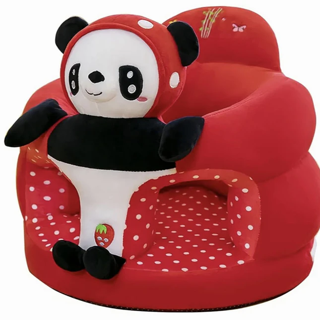 Sillón Asiento para Bebé con Diseño de Animal y Cojín Suave 3