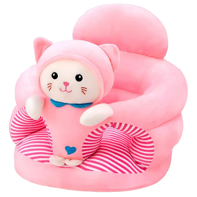 Sillón Asiento para Bebé con Diseño de Animal y Cojín Suave 6