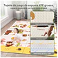 Tapete Acolchado para Bebé Impermeable y Plegable 1,80 x 2,20 m - Miniatura 2