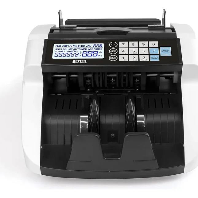 Contadora de Billetes con Detección UV, MG, MT, IR y DD 2