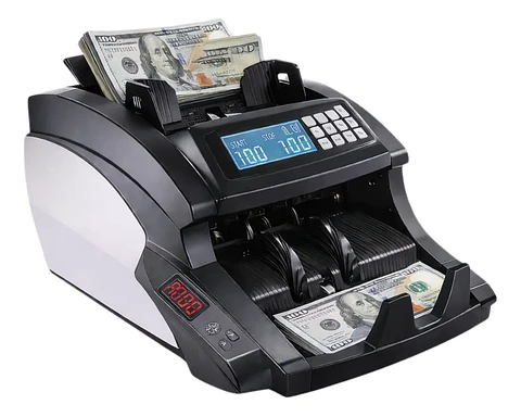 Contadora de Billetes con Detección UV, MG, MT, IR y DD