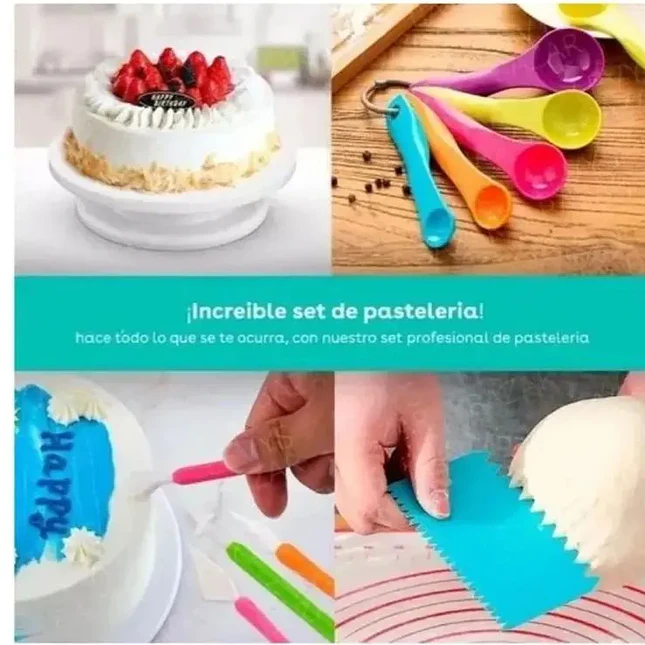Kit Pastelero de 66 Piezas para Decoración 3