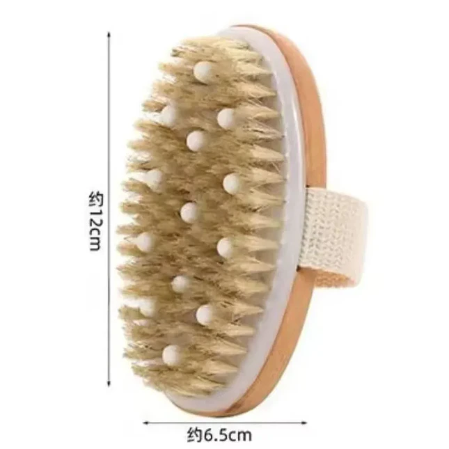 Cepillo Corporal de Cerdas Naturales para Exfoliación 3