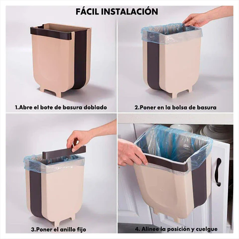Basurero Plegable para Cocina