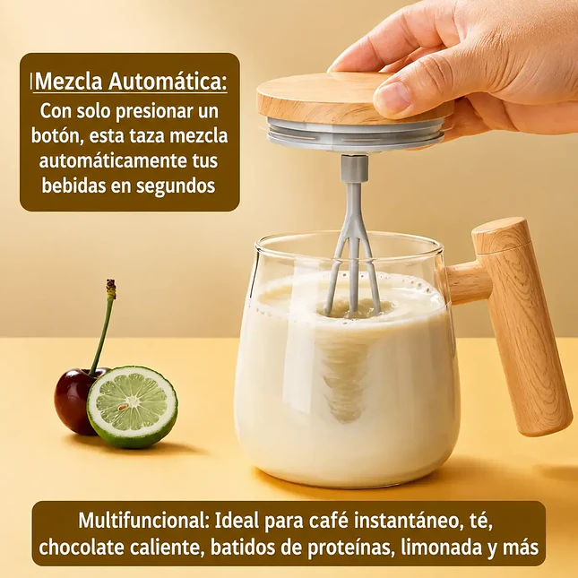Vaso Mezclador Eléctrico Recargable de 400 ml 2