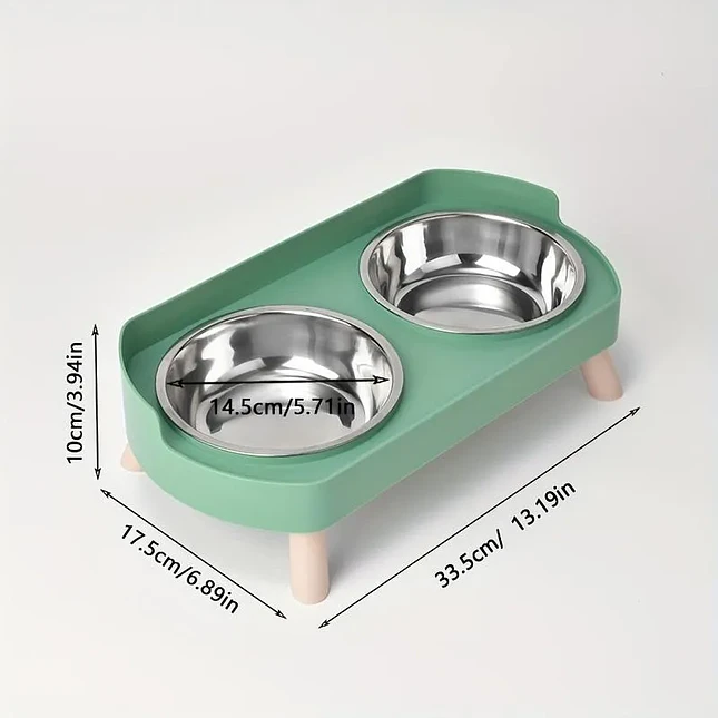 Comedero Elevado para Perros y Gatos 2