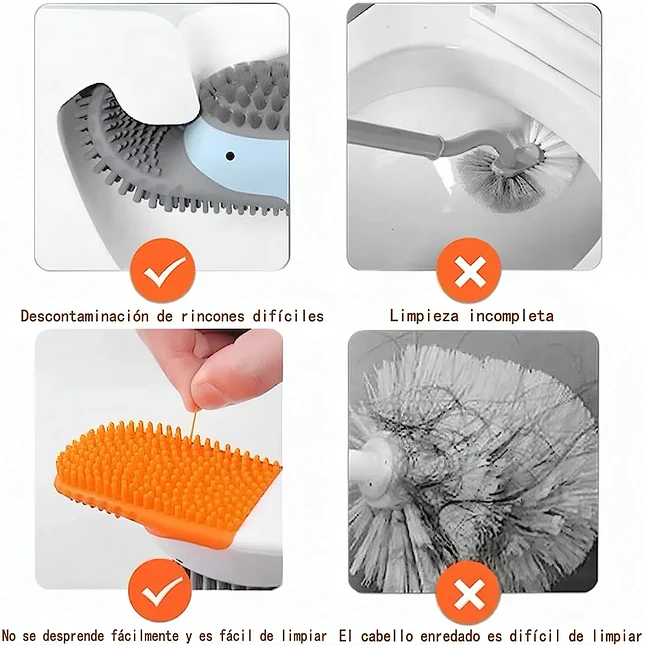 Cepillo Multiusos de Limpieza con Mango Largo 3